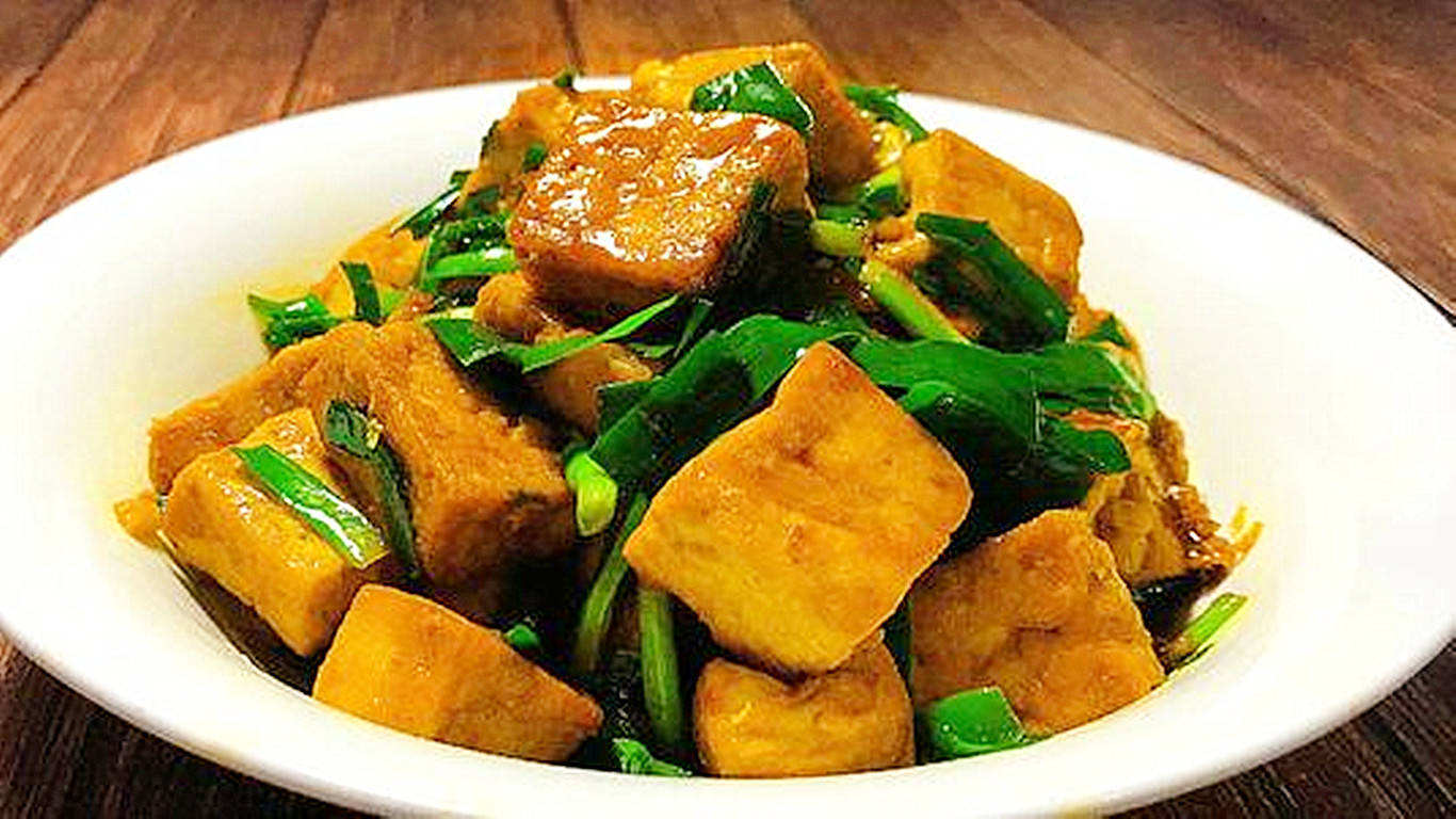 营养又健康二,经典家常菜——韭花豆腐食材原料1)主料:韭菜花,老豆腐2