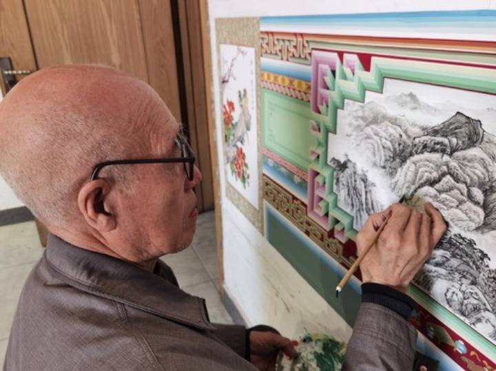 听非遗讲故事原平炕围画炕台也有文化