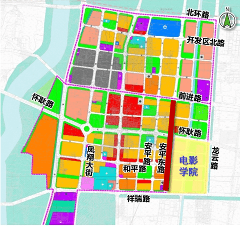 怀柔新城街区规划图片
