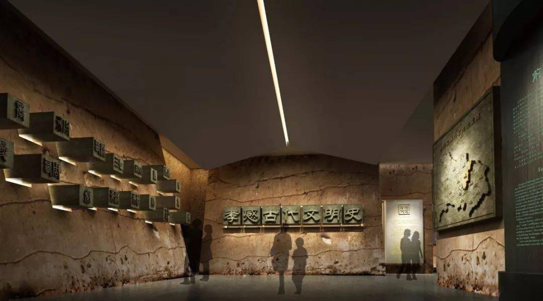 博物馆目前有四个基本陈列,"孝感文明史"主要陈列孝感境内出土的旧