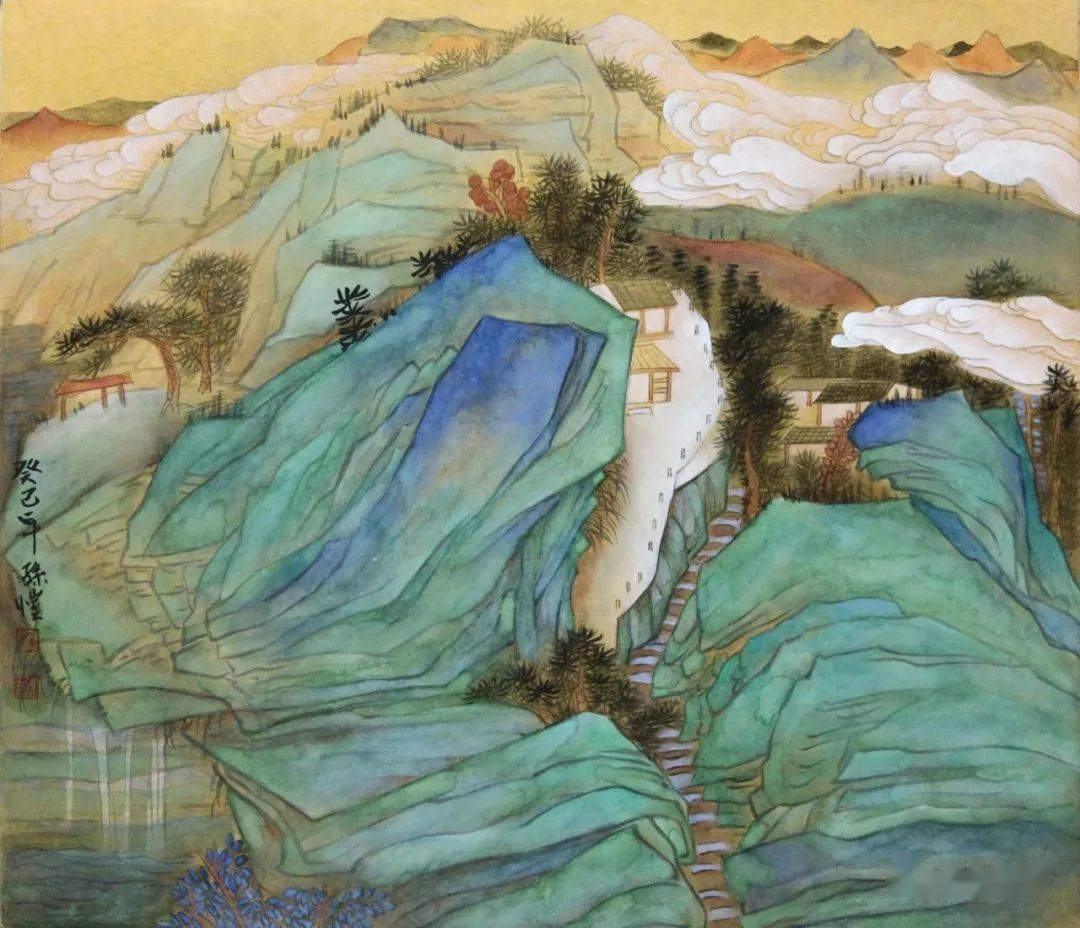 孙恺山水画网络班2021年第六期招生啦