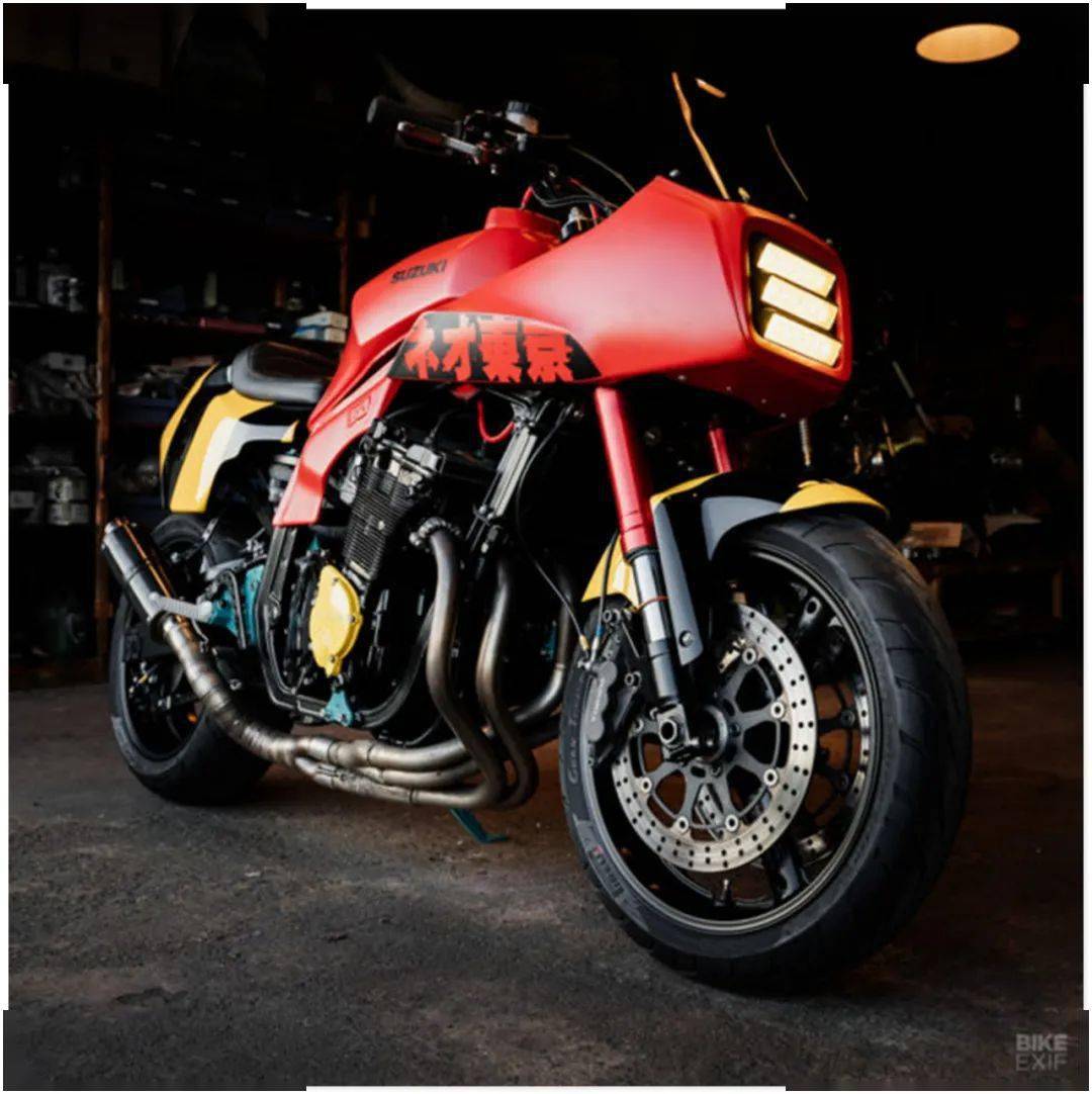 改装档案阿基拉akira式的反乌托邦主义suzukigsx750