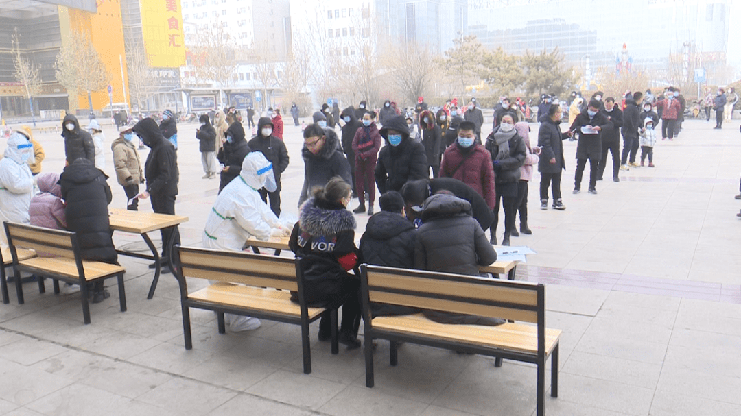 视频直击榆次全员核酸检测