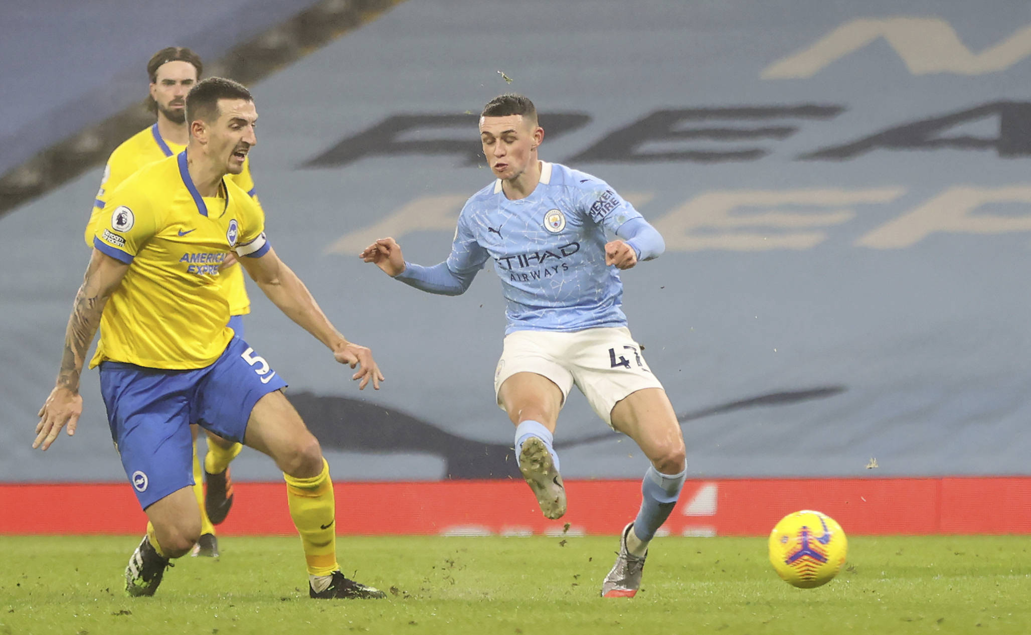 足球英超联赛曼城胜布莱顿