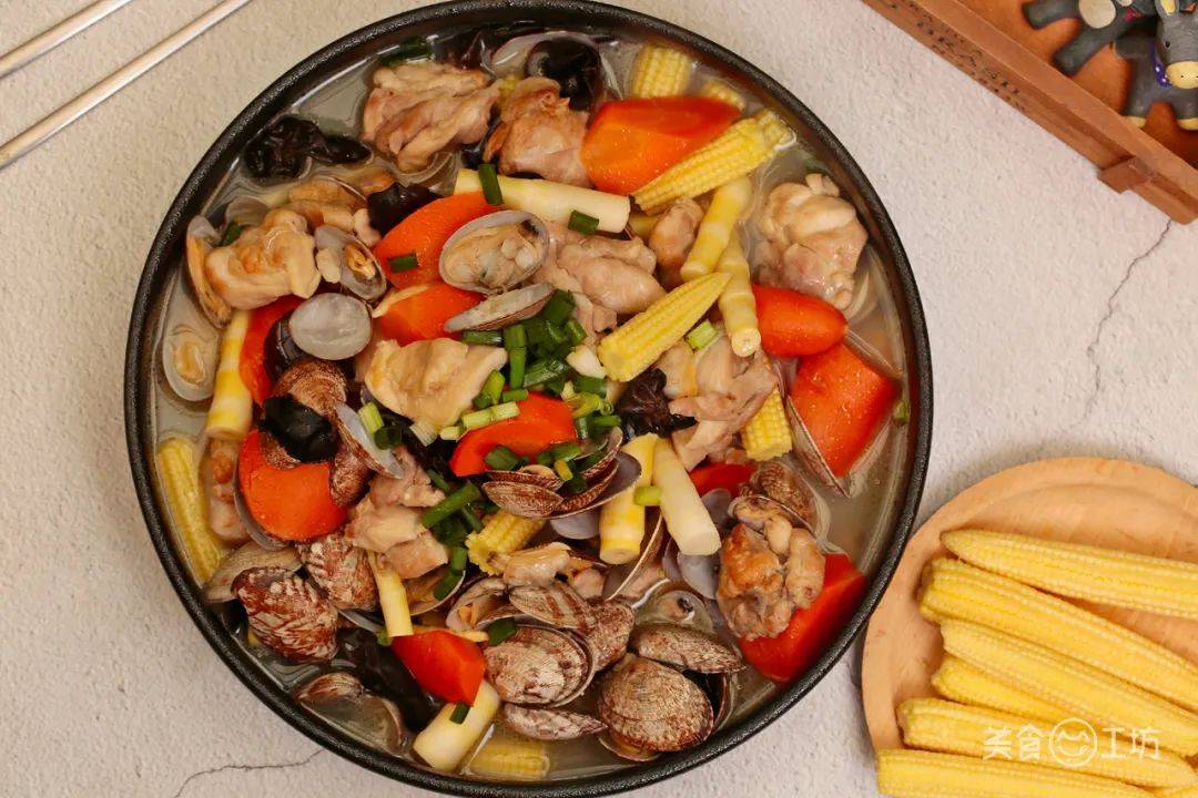 解锁花甲鸡的新吃法,鲜香滑嫩,一咬还爆汁