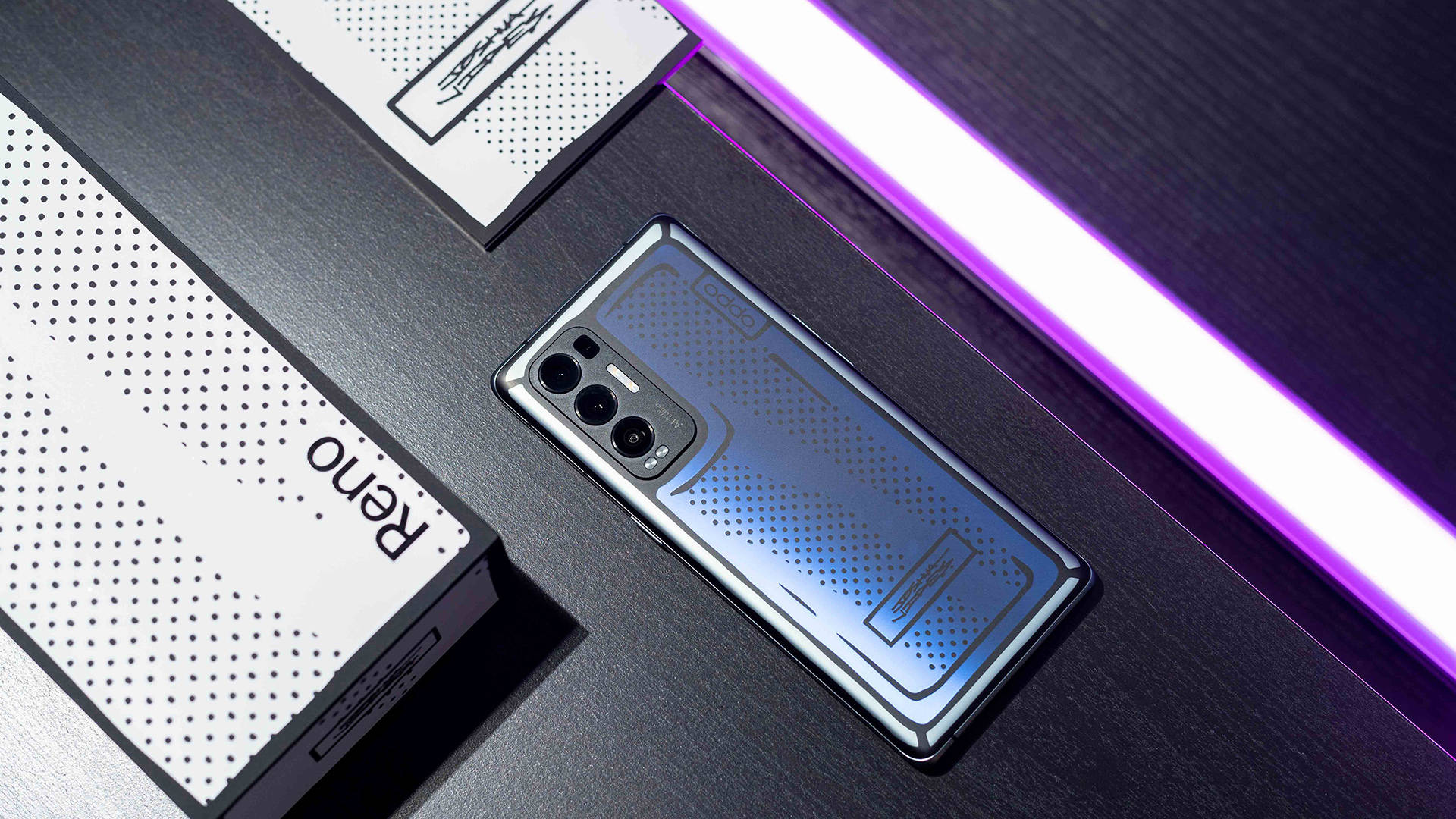 电致变色 惊艳动人 oppo reno5 pro 艺术家限定版图赏_手机搜狐网