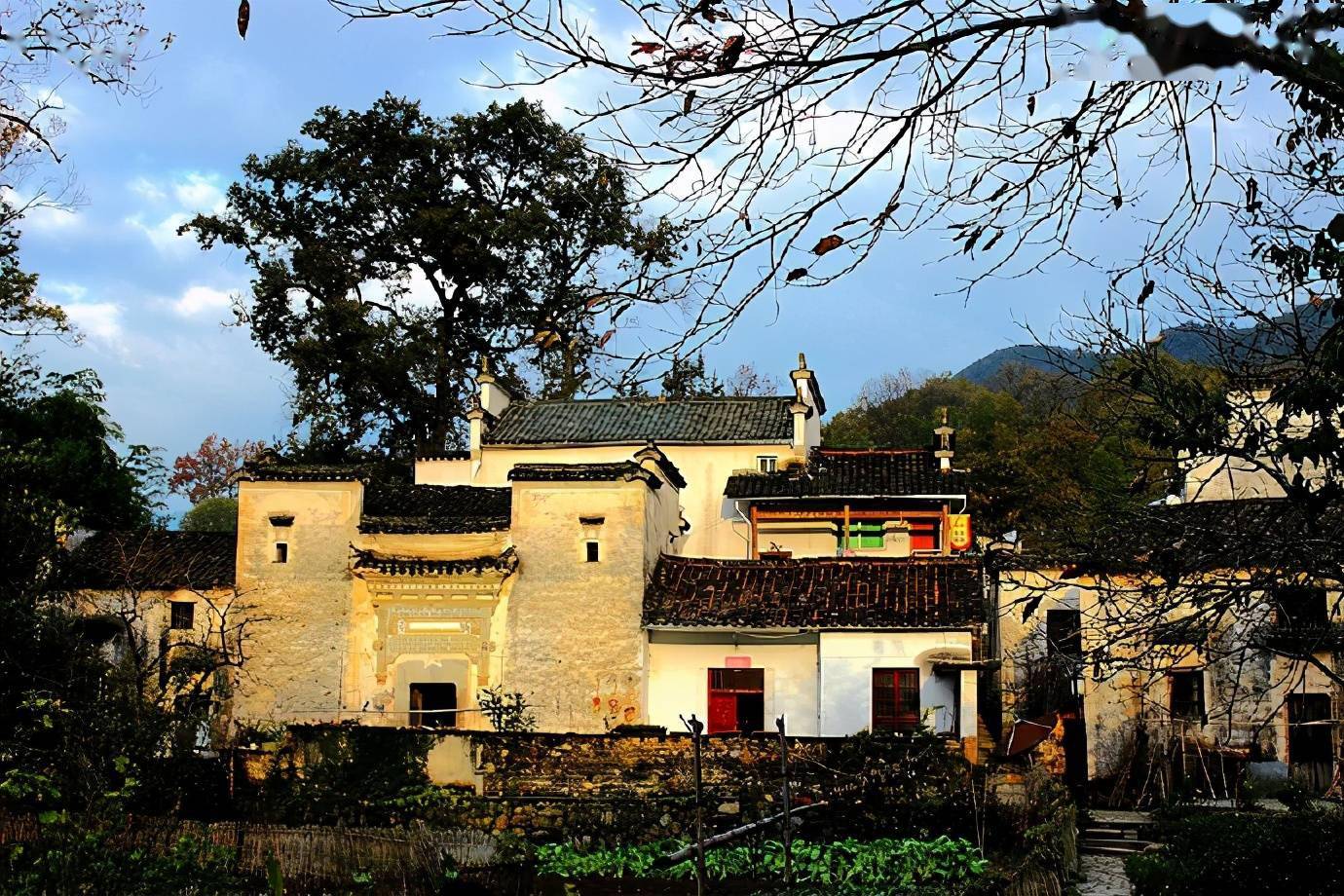 塔川徽州的一个小村庄每年秋天摄影爱好者必去的地方