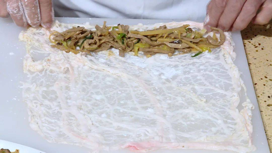 国潮·新桂菜丨自制网油腰卷,老南宁才知道的"隐藏的美味"!_广西