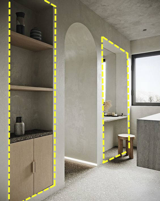 衣帽间做个弧形门洞,高颜值不说,绝对是家中一道靓丽的风景线_柜子