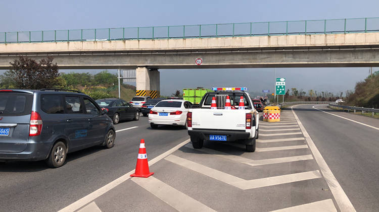 渝廣高速部分路段施工封閉 繞行線路這樣走