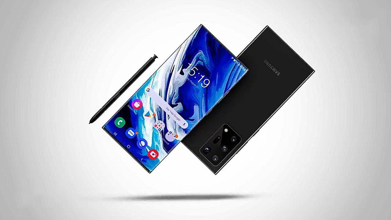 三星note21ultra概念图18亿主摄曲面真全屏