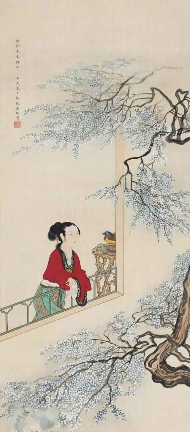 国画大师黄均工笔人物画作品欣赏（100幅）_搜狐网