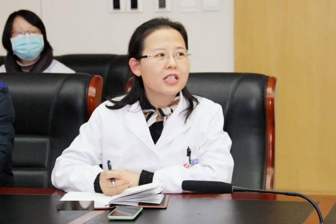 1月19日,南京市卫健委王静副主任赴医院开展春节前安全生产督导检查