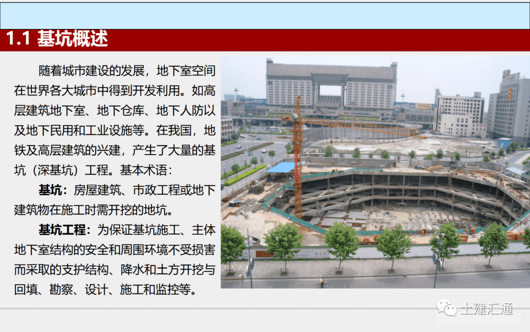 【土建汇通】建筑工程基坑工程及土方工程施工控制_资料