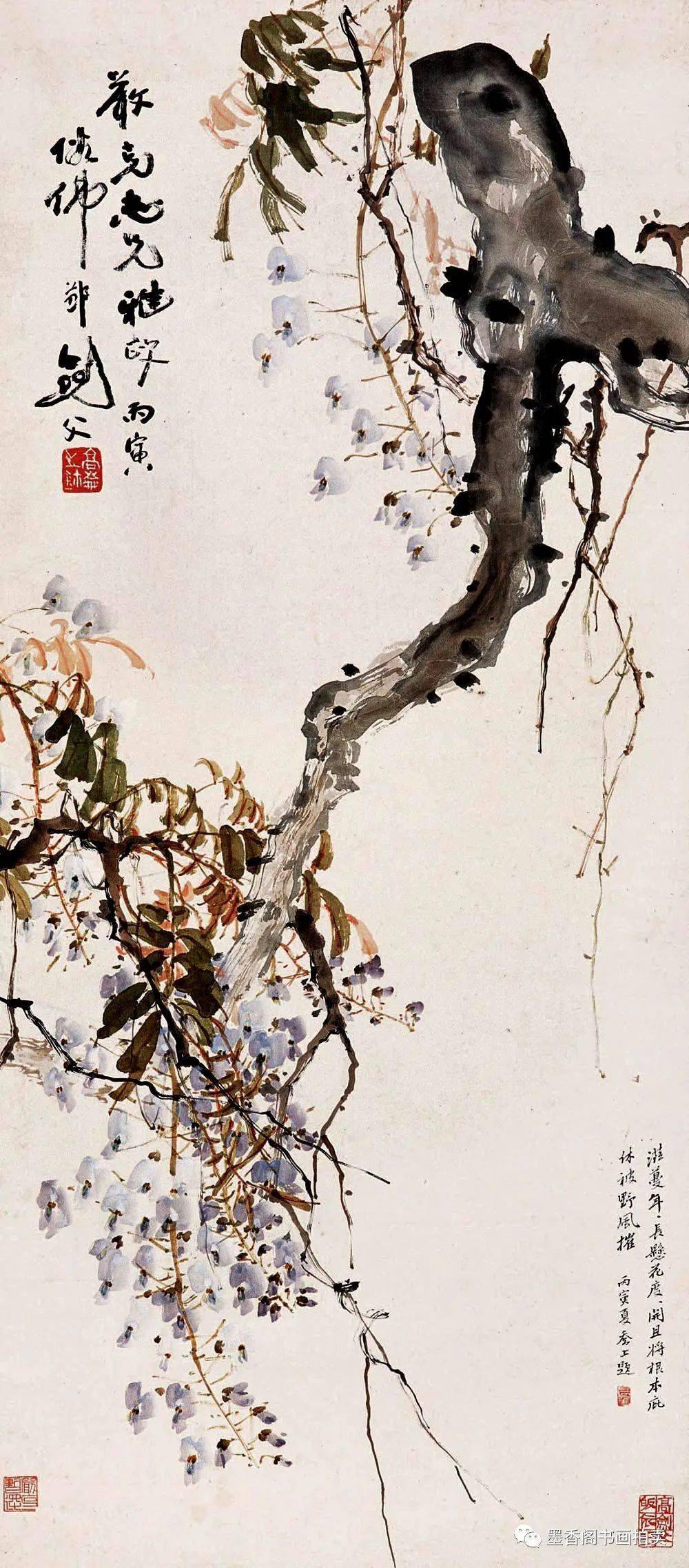 宗师级画家高剑父其山水花鸟作品果然非同凡响