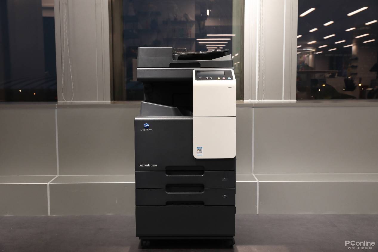 智慧精彩柯尼卡美能达bizhubc286i彩色数码复合机评测
