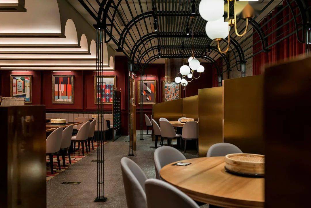 摩登的中国风餐厅设计我爱了