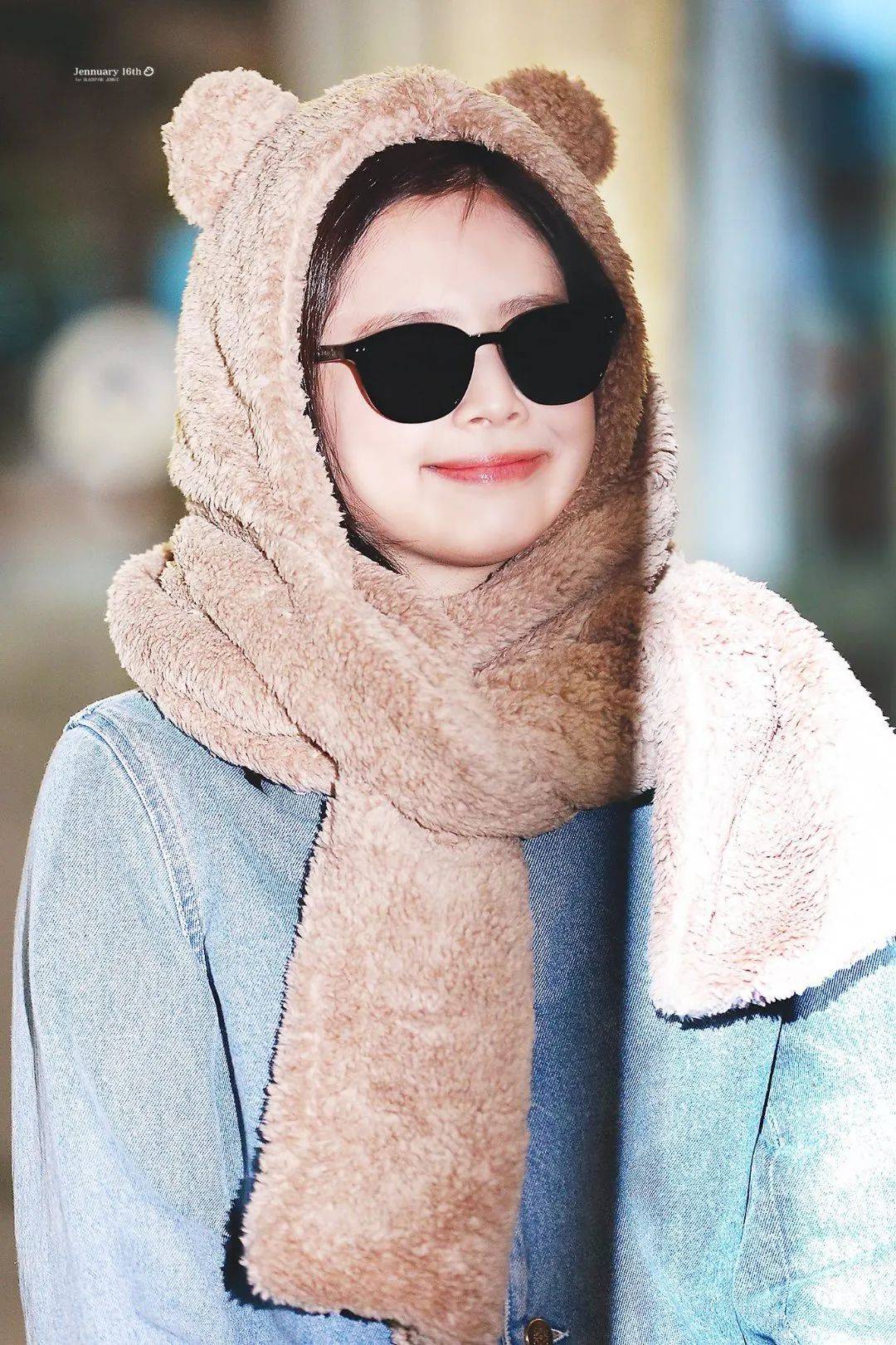 跟着jennie学戴帽!巨显脸小,保暖又有范儿_帽子