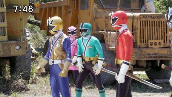 海贼战队豪快者五位真剑者登场变身第六位的时候出现错误了