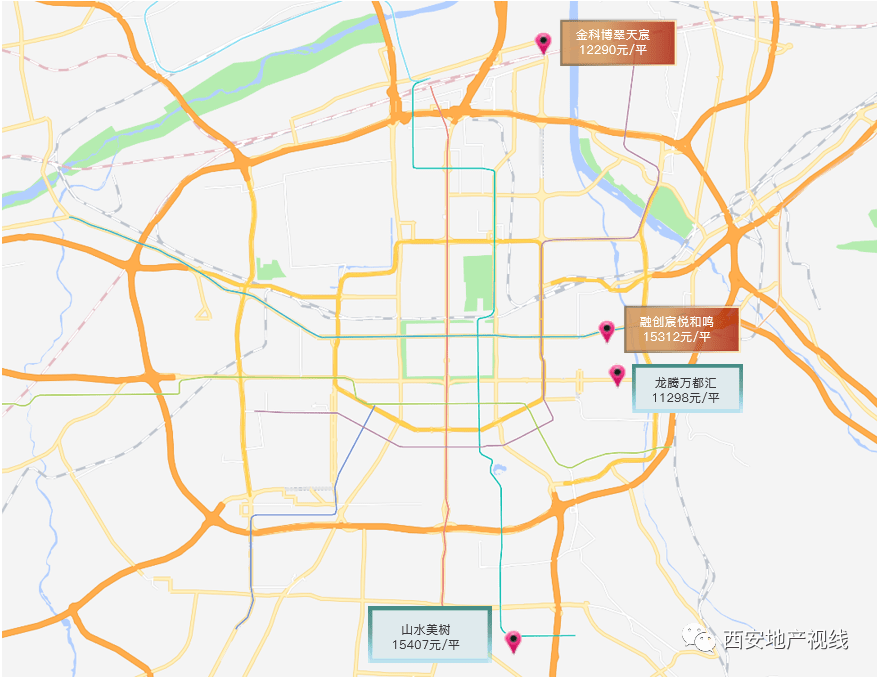 价格15407元/平,准现房,改善购房者可关注;融创宸悦和鸣为长乐坡村城
