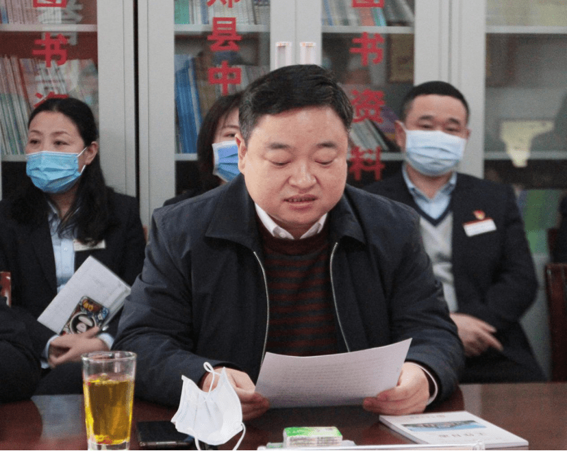 乔东涛在致词中说,各位领导和专家在百忙中莅临郏县中医院评审指导