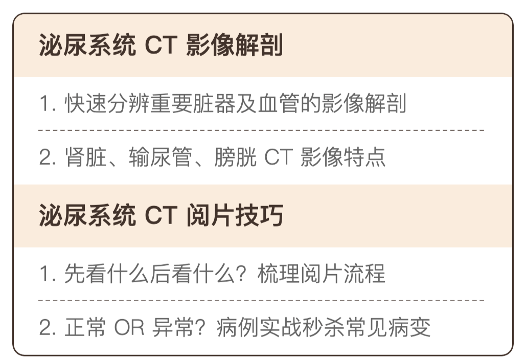 包括泌尿系統的腎臟,輸尿管,膀胱及周邊血管組織97學會 ct 上的疾病