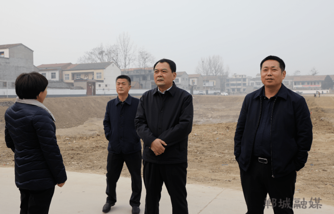 李全林到汲冢,李楼调研指导农村人居环境整治和村"两委"换届选举工作