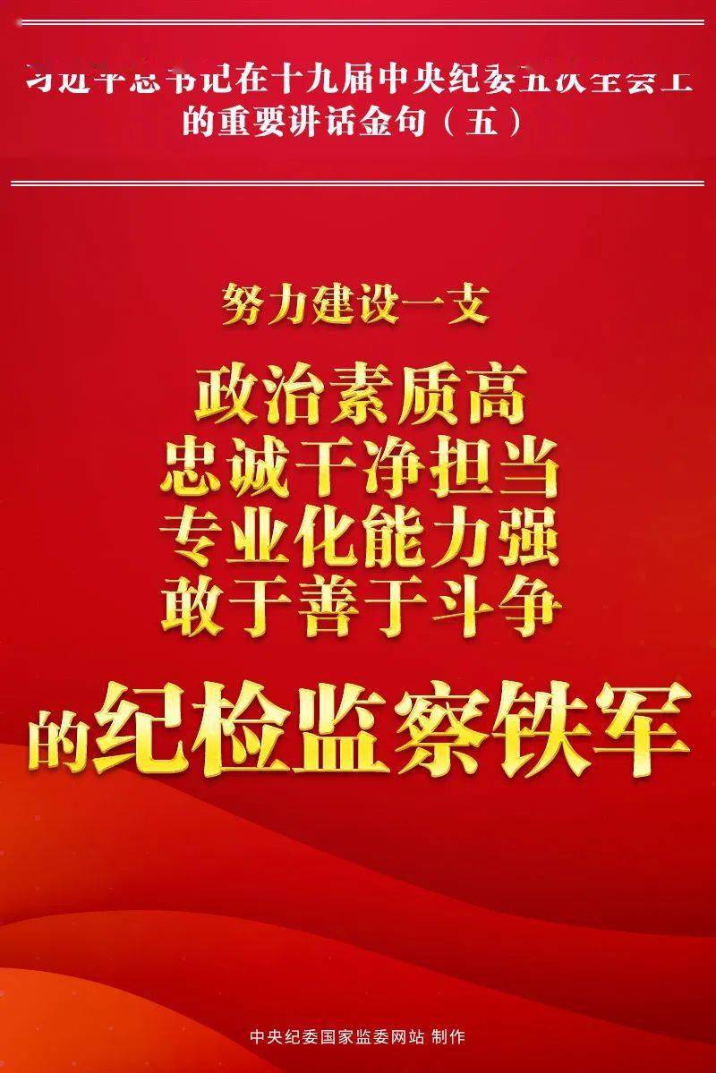 忠诚干净担当,专业化能力强,敢于善于斗争的纪检监察铁军_中央纪委