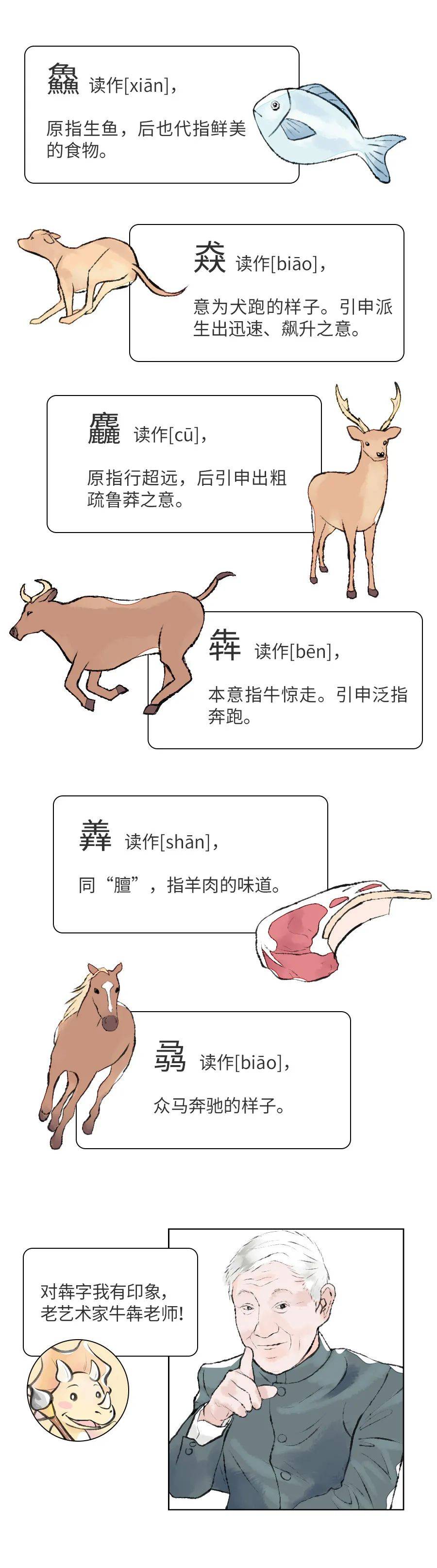 丨丶骉惢掱巭忈嫑,这些汉字你都认识吗?_中国新闻社