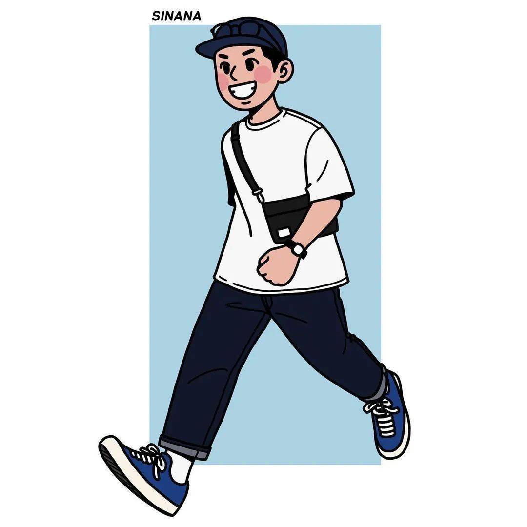 荞头插画分享第241期韩国插画师sinana353338333833