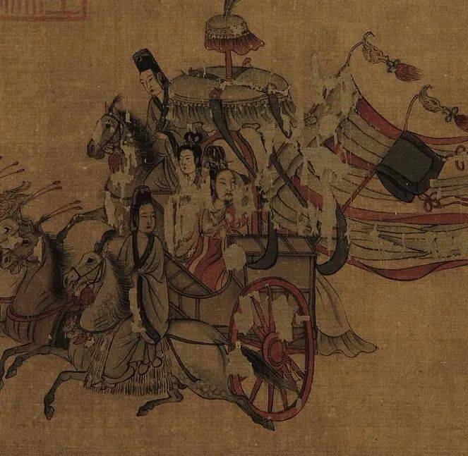 古代乘车制度等级森严,天子驾六,诸侯驾五,卿驾四,大夫三,士二,庶人一