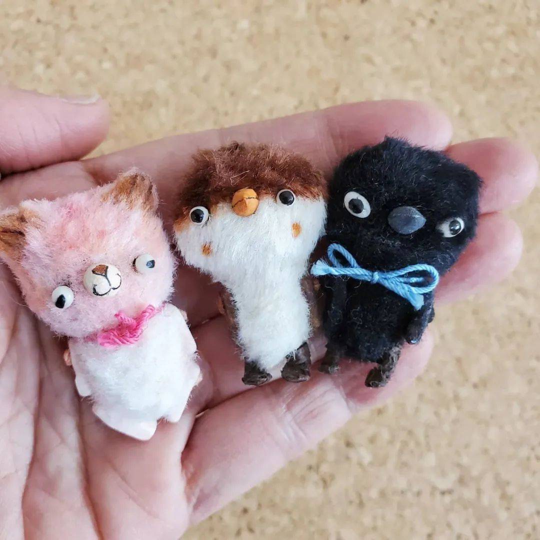 这样的日本手作玩偶能让你大呼可爱吗网友说不来就是感觉不太聪明的