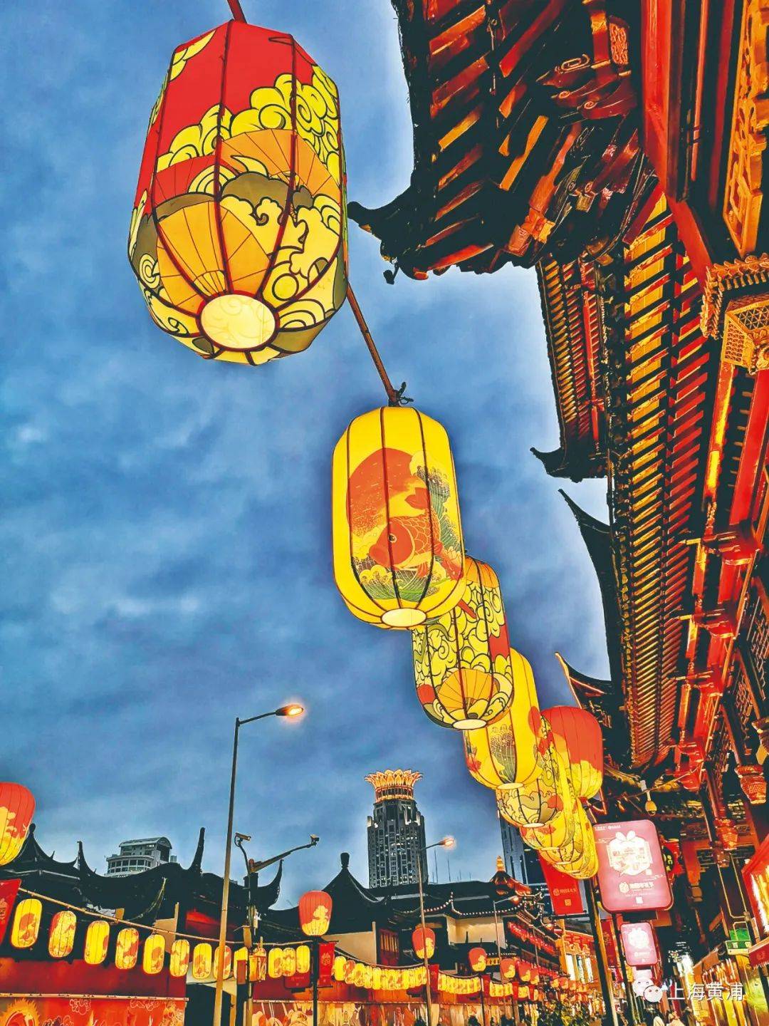 图说黄浦|黄浦街头过年氛围日渐浓厚_上海