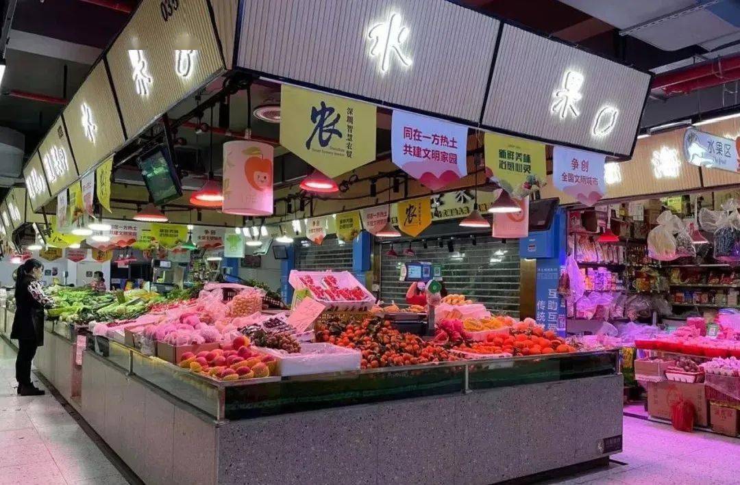 美到拿设计金奖深圳这家农贸市场的颜值全国最高