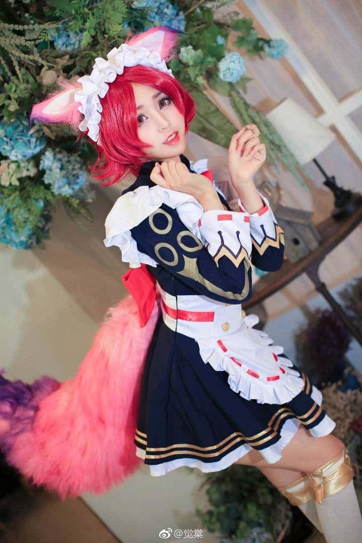 tya事务所王者荣耀女仆妲己cosplay