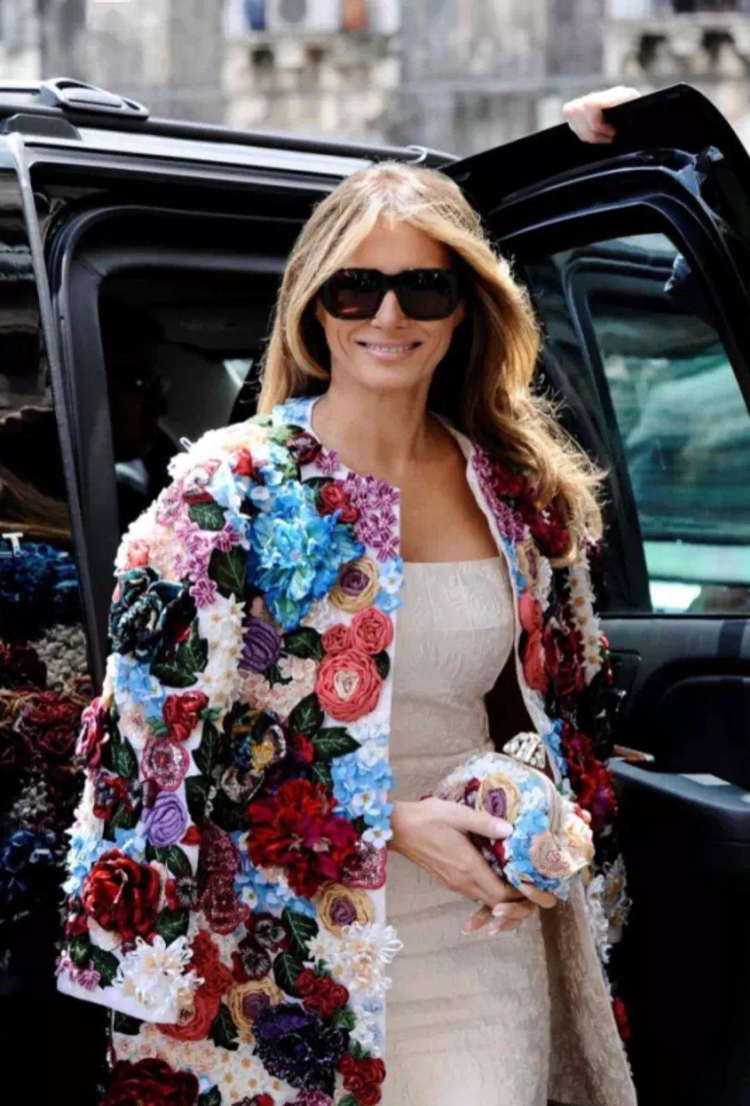 穿chanel拎爱马仕"下岗",这位第一夫人才是行走的时尚经_梅拉尼娅