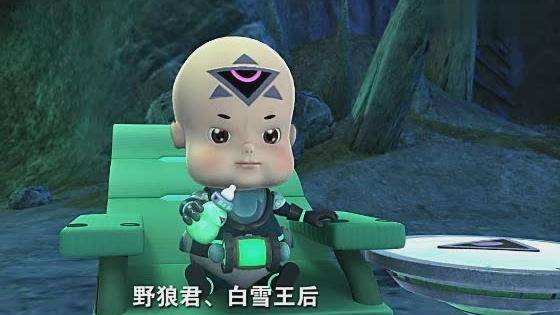 猪猪侠痛苦大魔王救下白雪王后和野狼君没想到另有企图