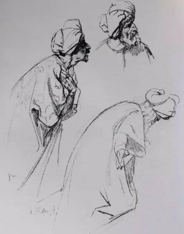 近百张西方大师速写作品欣赏高度与应试并存助力美院校考