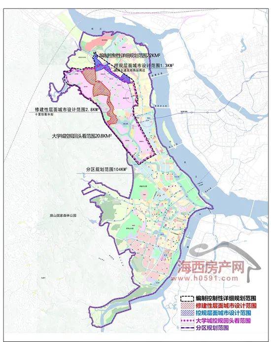 福州高新区地图图片