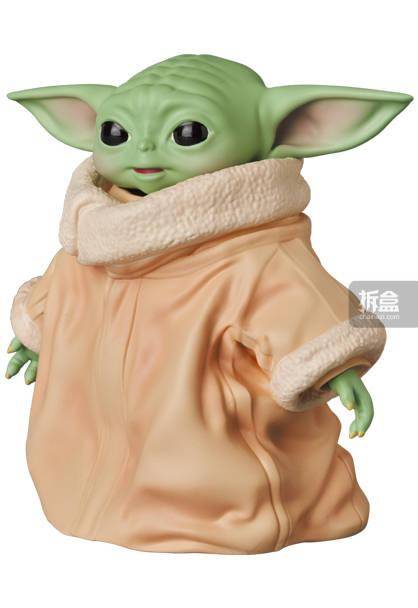 medicom toys udf 曼达洛人 尤达宝宝格罗古grogu q版手办