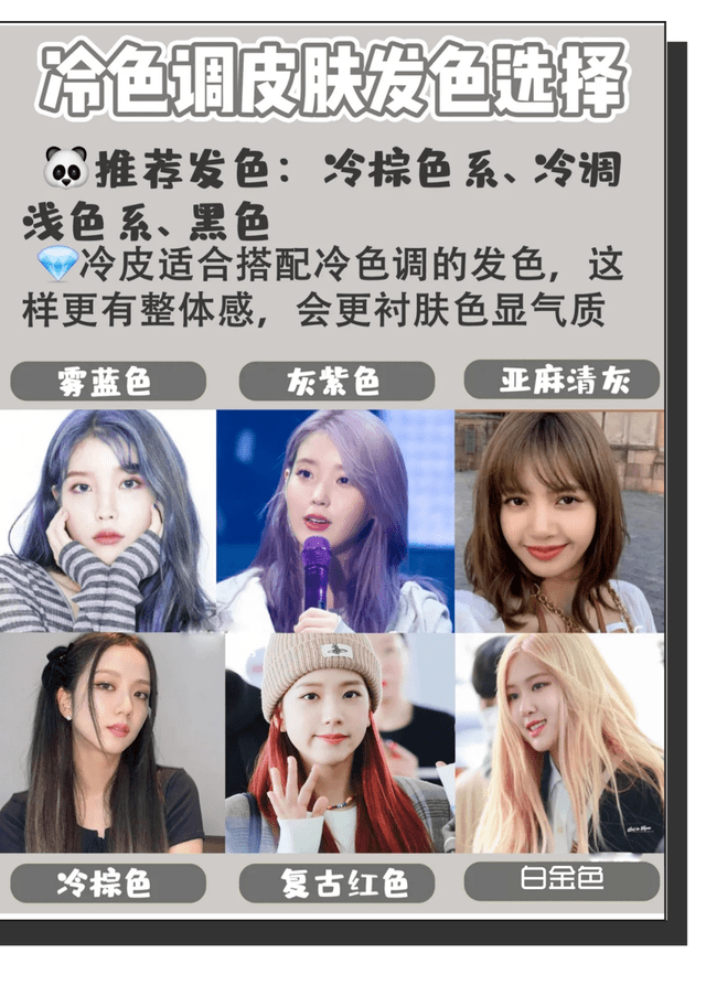 按肤色选发色,按脸型选发型,2021年度的发型发色大综合请查收