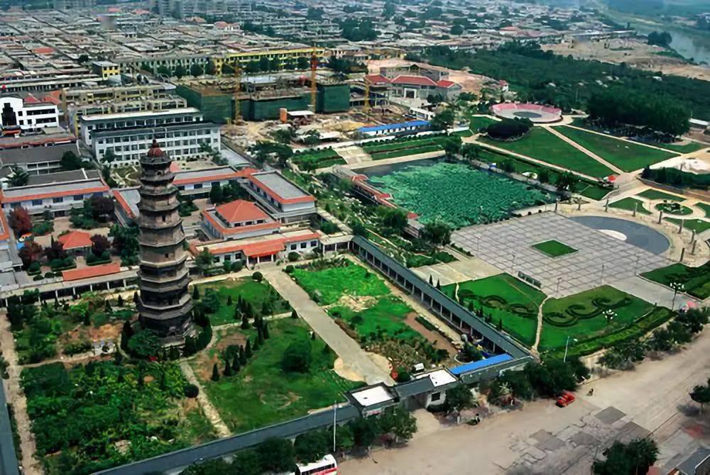 罕见的滕州2008年航拍全景照片带你重回那过去的岁月