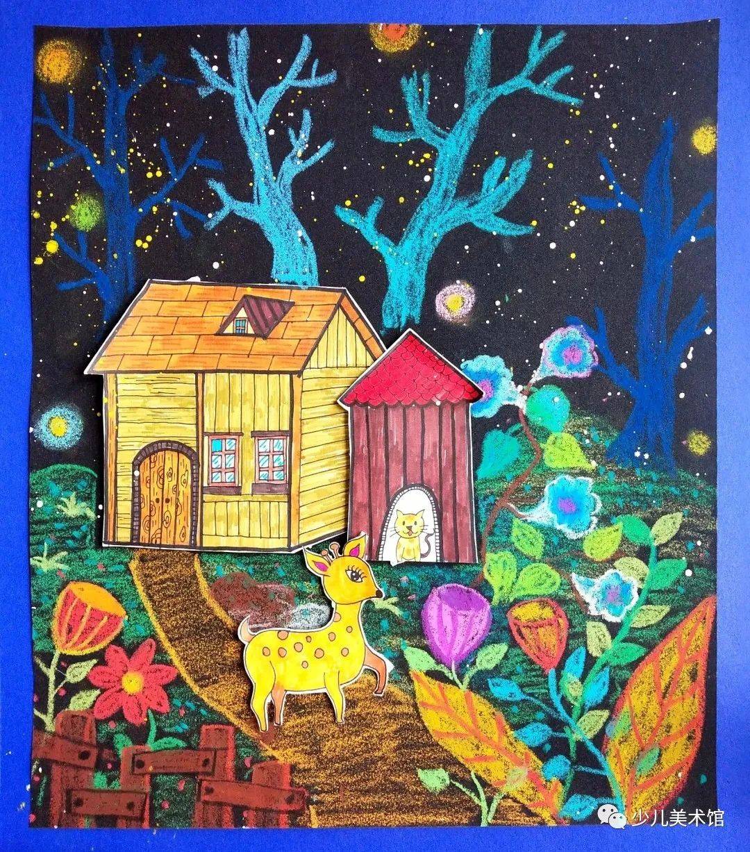 儿童范画幼儿园儿童范画大全范画绘画教程值得一学