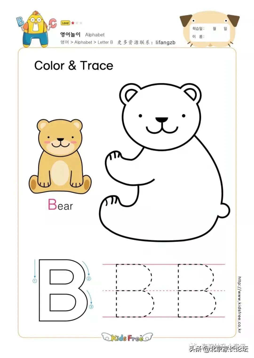 ae幼小英文字母书写规则描红练习可打印