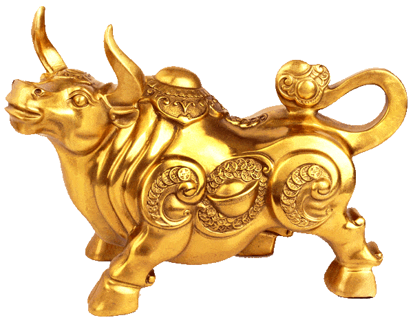 送你18金牛图愿你2021牛来运转牛气冲天