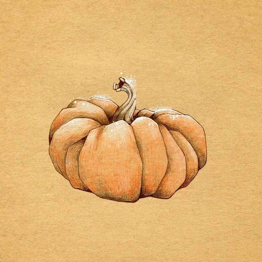 彩铅手绘素材 | 彩铅插画 细腻精致 这样的画风很暖