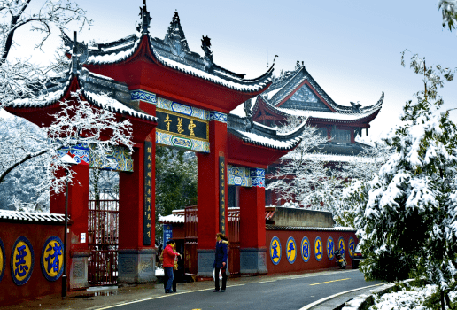 古巴渝十二景老巴县名山打卡之云篆风清