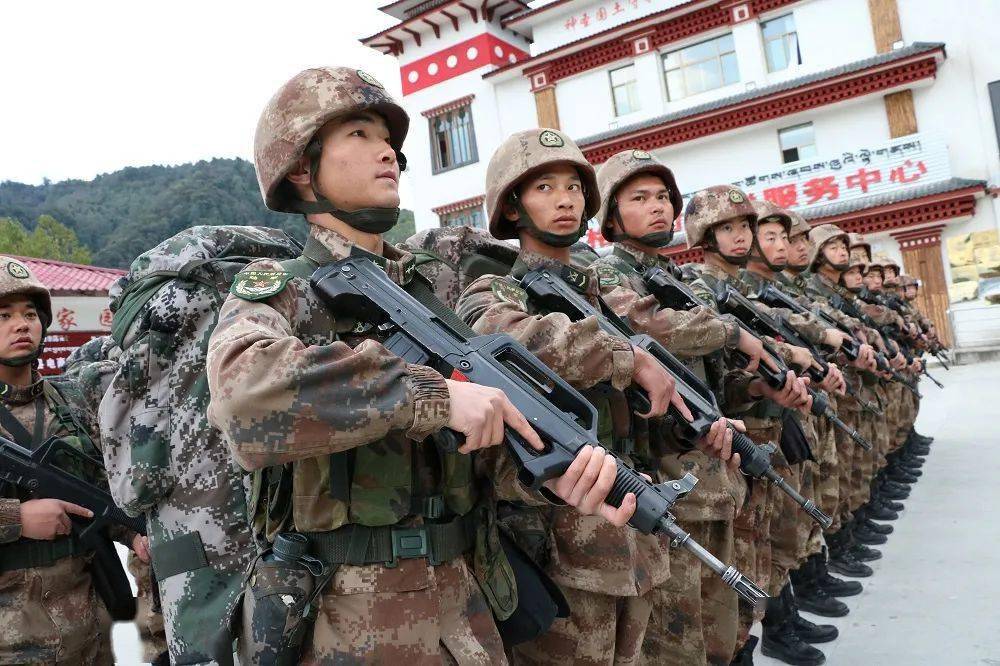 部队新闻西藏军区某旅战略支援部队某部武警兰州支队执勤二大队六中队