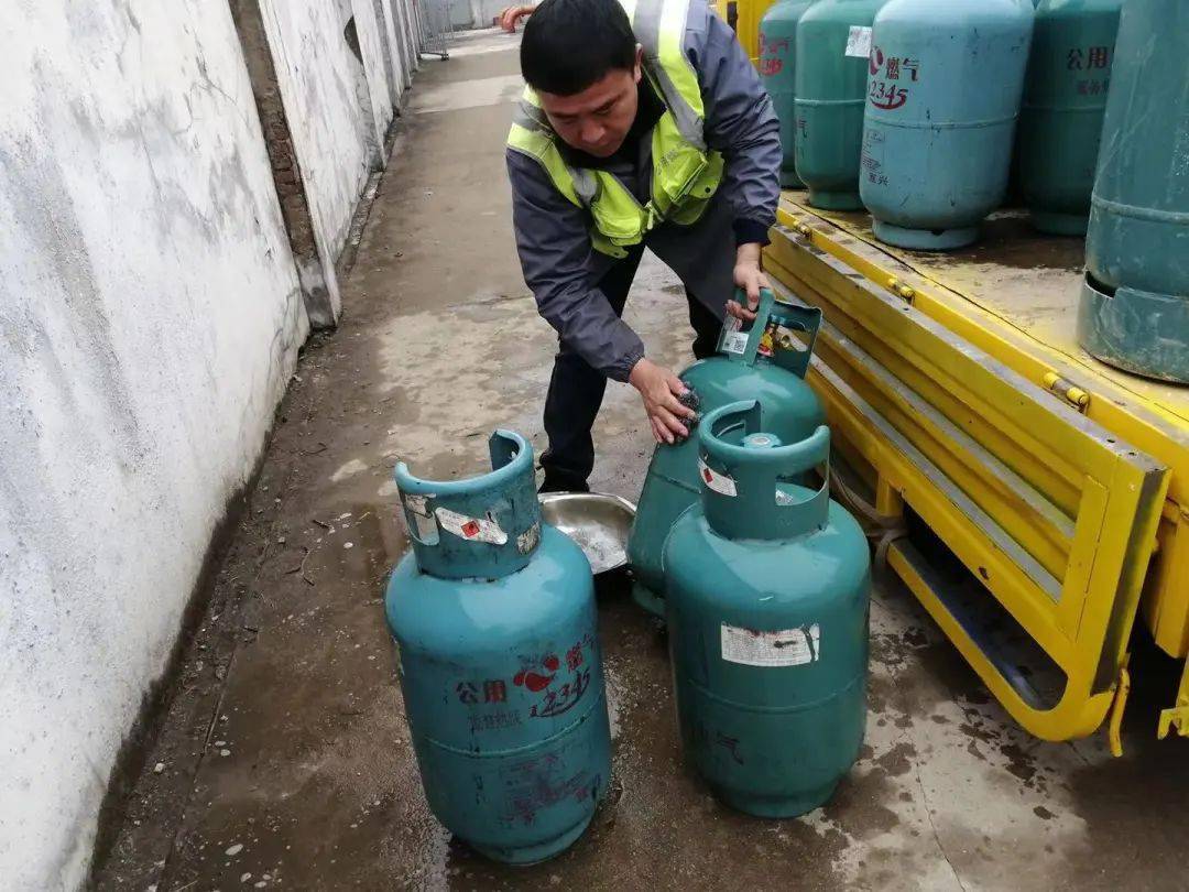 瓶装液化气统一配送小黄车上线啦