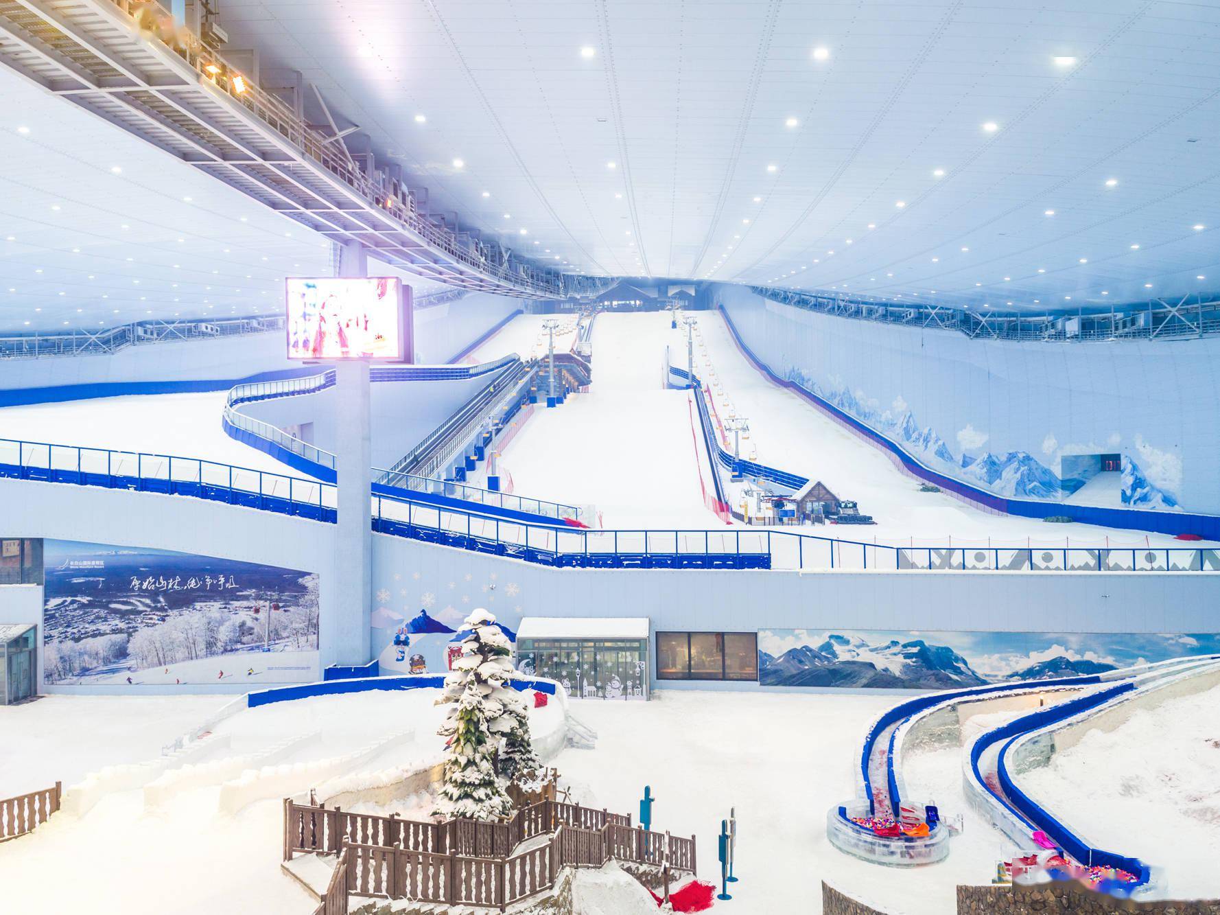 掘金万亿冰雪市场谁会率先坐上室内滑雪的上山魔毯
